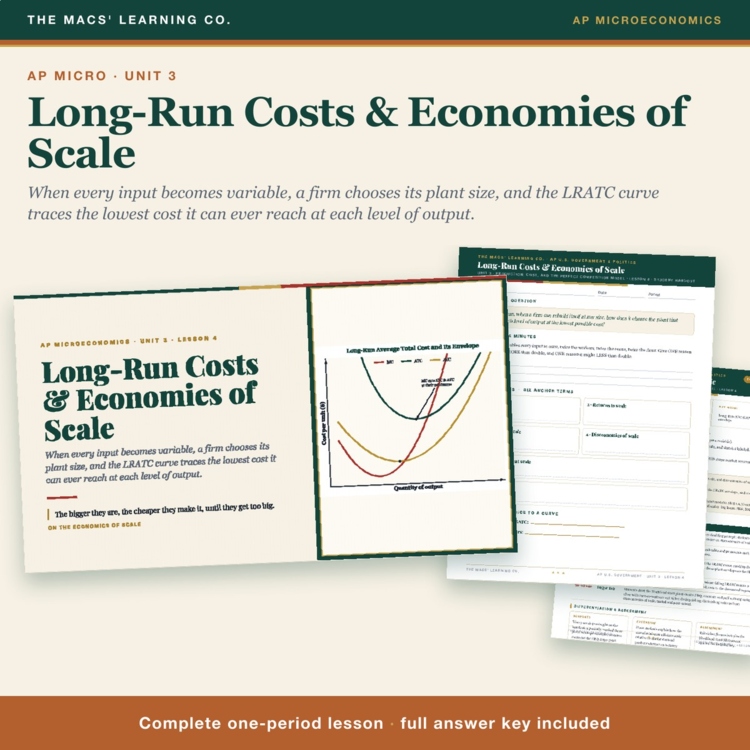AP Micro Long-Run Costs Lesson cover