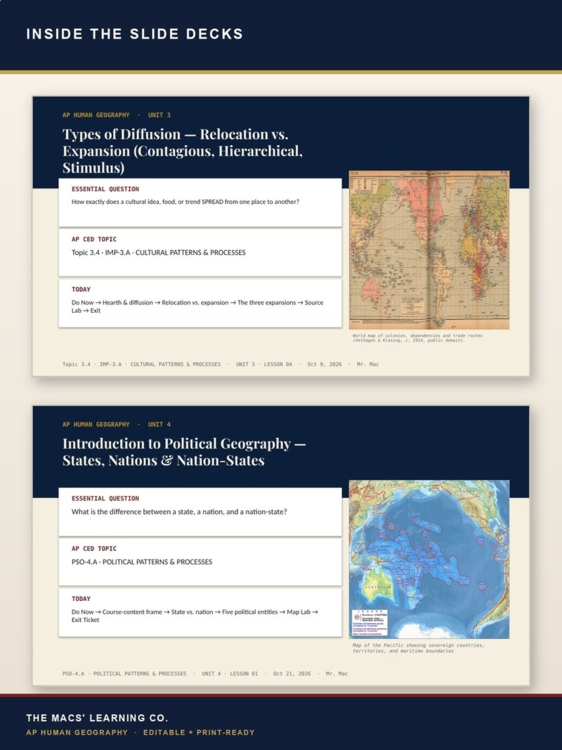 AP Human Geography current product preview 3