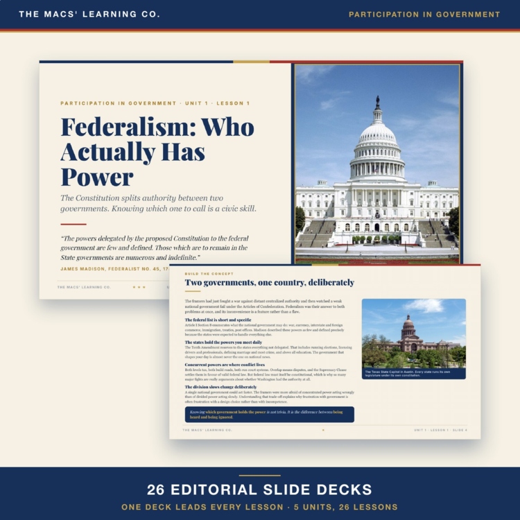 Participation in Government current product preview 2